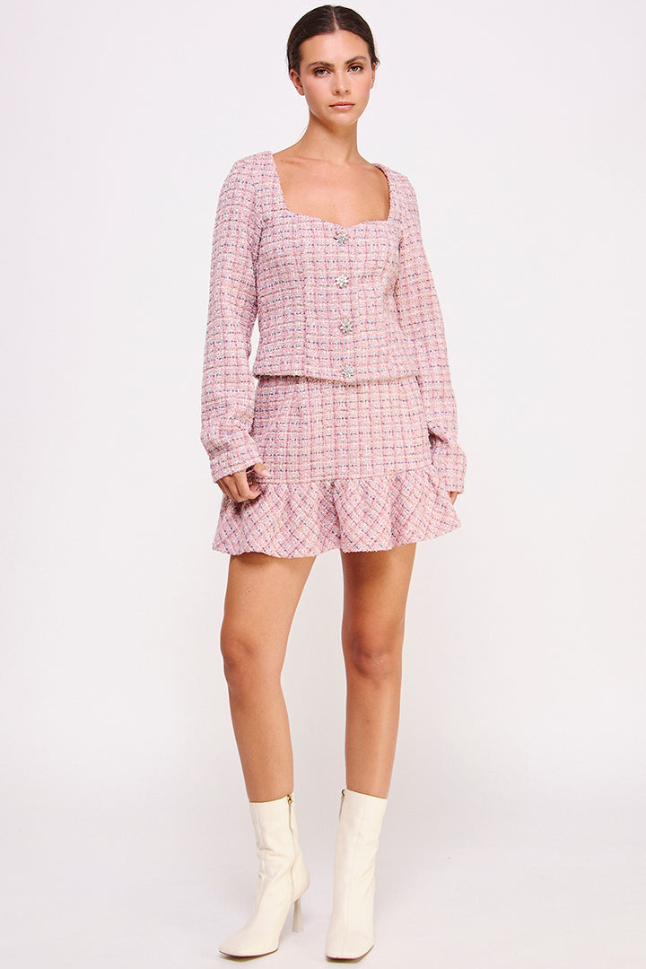 Wholesale apparel | Tweed Mini Skirt