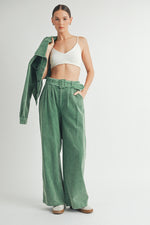 Load image into Gallery viewer, Washed Corduroy Pants I ABEB7506

