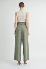Load image into Gallery viewer, High-Rise Belted Culottes I ABEB7511 I SHIP 09/04/24
