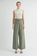 Load image into Gallery viewer, High-Rise Belted Culottes I ABEB7511 I SHIP 09/04/24
