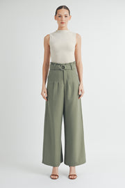 High-Rise Belted Culottes I ABEB7511 I SHIP 09/04/24