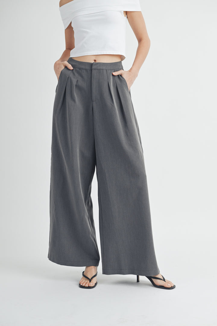 Pleated Pants I ABEB7513 I SHIP 09/11/24
