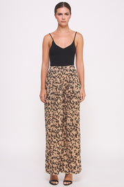 Leopard Printed Chiffon Pants I ABEB7516 I SHIP 09/25/24