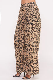 Leopard Printed Chiffon Pants I ABEB7516 I SHIP 09/25/24