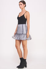 Load image into Gallery viewer, Ruffled Chiffon Mini Skirt I ABEB7521 I SHIP 09/11/24
