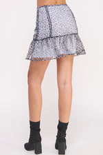 Load image into Gallery viewer, Ruffled Chiffon Mini Skirt I ABEB7521 I SHIP 09/11/24
