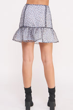 Load image into Gallery viewer, Ruffled Chiffon Mini Skirt I ABEB7521 I SHIP 09/11/24
