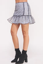 Load image into Gallery viewer, Ruffled Chiffon Mini Skirt I ABEB7521 I SHIP 09/11/24

