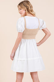 Two Piece Set Mini Dress / STLE#ABED7500