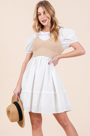 Two Piece Set Mini Dress / STLE#ABED7500