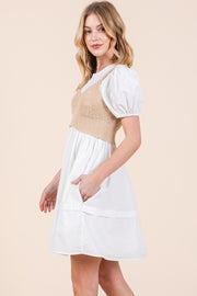 Two Piece Set Mini Dress / STLE#ABED7500