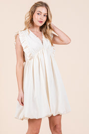 V-Neck Mini Dress  / STYLE#ABED7509