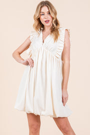 V-Neck Mini Dress  / STYLE#ABED7509