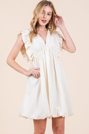 V-Neck Mini Dress  / STYLE#ABED7509