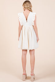 V-Neck Mini Dress  / STYLE#ABED7509