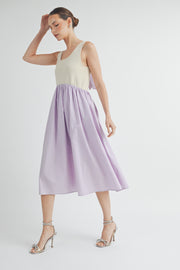 Sleeveless A-Line Midi Dress I ABED7510