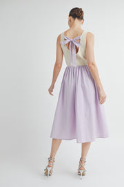 Sleeveless A-Line Midi Dress I ABED7510