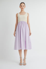 Sleeveless A-Line Midi Dress I ABED7510