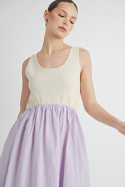 Sleeveless A-Line Midi Dress I ABED7510