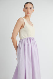 Sleeveless A-Line Midi Dress I ABED7510