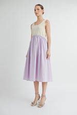 Load image into Gallery viewer, Sleeveless A-Line Midi Dress I ABED7510

