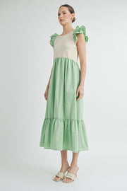 Flutter Sleeve Dress I ABED7511