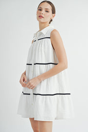 Swing Mini Dress l ABED7513 Pink