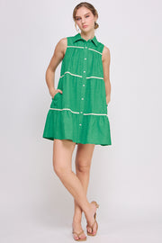 Swing Mini Dress l ABED7513 Pink