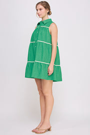 Swing Mini Dress l ABED7513 Pink