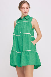 Swing Mini Dress l ABED7513 Pink