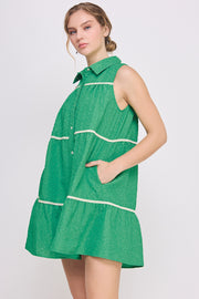 Swing Mini Dress l ABED7513 Pink