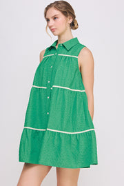 Swing Mini Dress l ABED7513 Pink