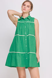 Swing Mini Dress l ABED7513 Pink