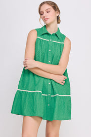 Swing Mini Dress l ABED7513 Pink