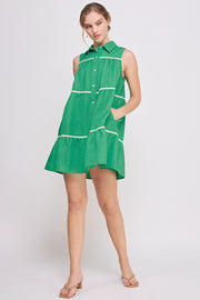 Swing Mini Dress l ABED7513 Pink