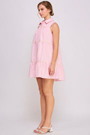 Swing Mini Dress l ABED7513 Pink