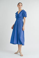Load image into Gallery viewer, Short Sleeve Midi dress I ABED7515
