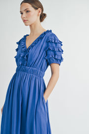 Short Sleeve Midi dress I ABED7515