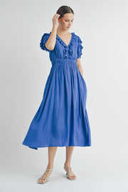 Short Sleeve Midi dress I ABED7515