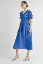 Load image into Gallery viewer, Short Sleeve Midi dress I ABED7515
