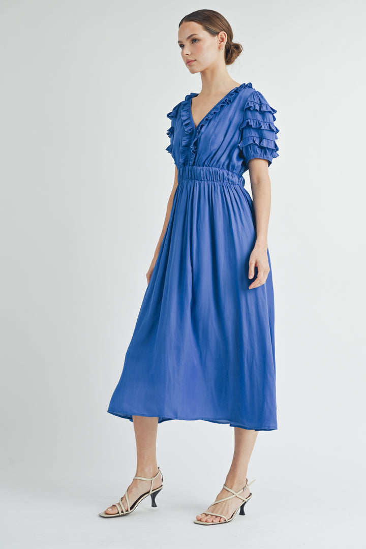 Short Sleeve Midi dress I ABED7515