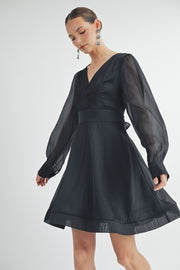 Organza Mini Dress I ABED7529 I SHIP 09/18/24