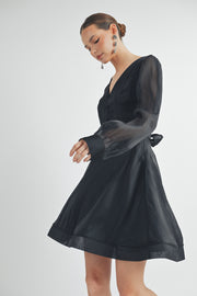 Organza Mini Dress I ABED7529 I SHIP 09/18/24