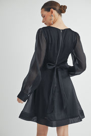 Organza Mini Dress I ABED7529 I SHIP 09/18/24