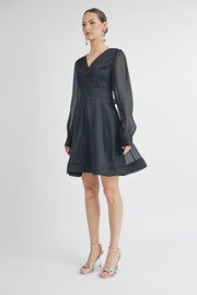 Organza Mini Dress I ABED7529 I SHIP 09/18/24