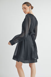 Organza Mini Dress I ABED7529 I SHIP 09/18/24