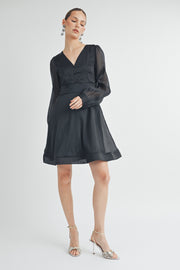 Organza Mini Dress I ABED7529 I SHIP 09/18/24