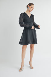 Organza Mini Dress I ABED7529 I SHIP 09/18/24