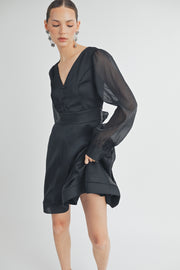 Organza Mini Dress I ABED7529 I SHIP 09/18/24