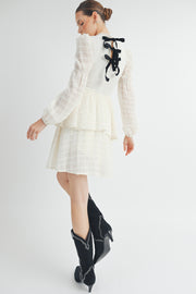 Mock Neck Mini Dress I ABED7532 I SHIP 09/25/24